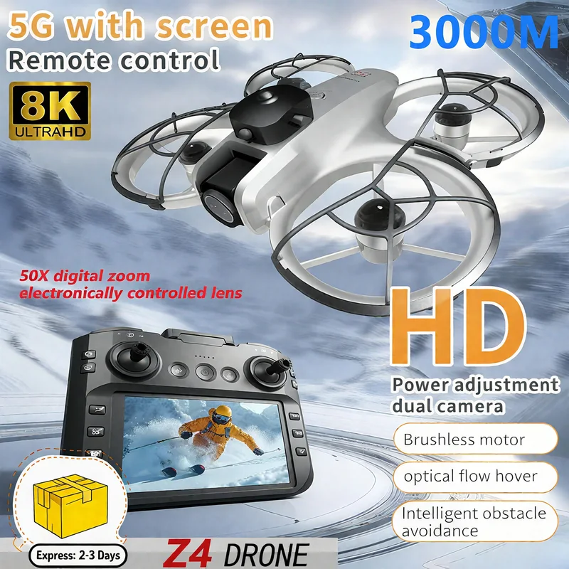 Drone Without Rc - Novo Drone MINI Z4 4K Profissional