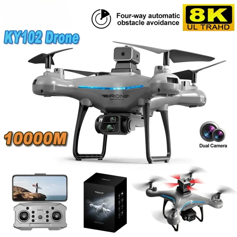 Drone Ky102 Rc - Ky102 drone 8k profissional hd câmera