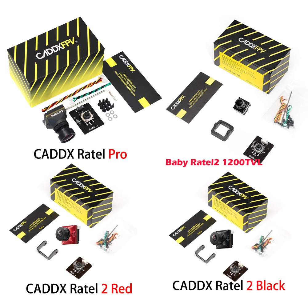 Drone Rc Pro 2 - CADDXFPV Ratel Pro Analógico / Baby