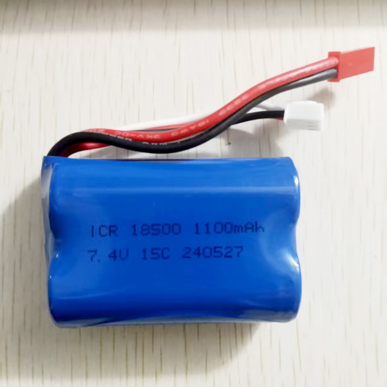 Drone Mjx Rc - Bateria 18500 7.4V 1100mAh JST 15C