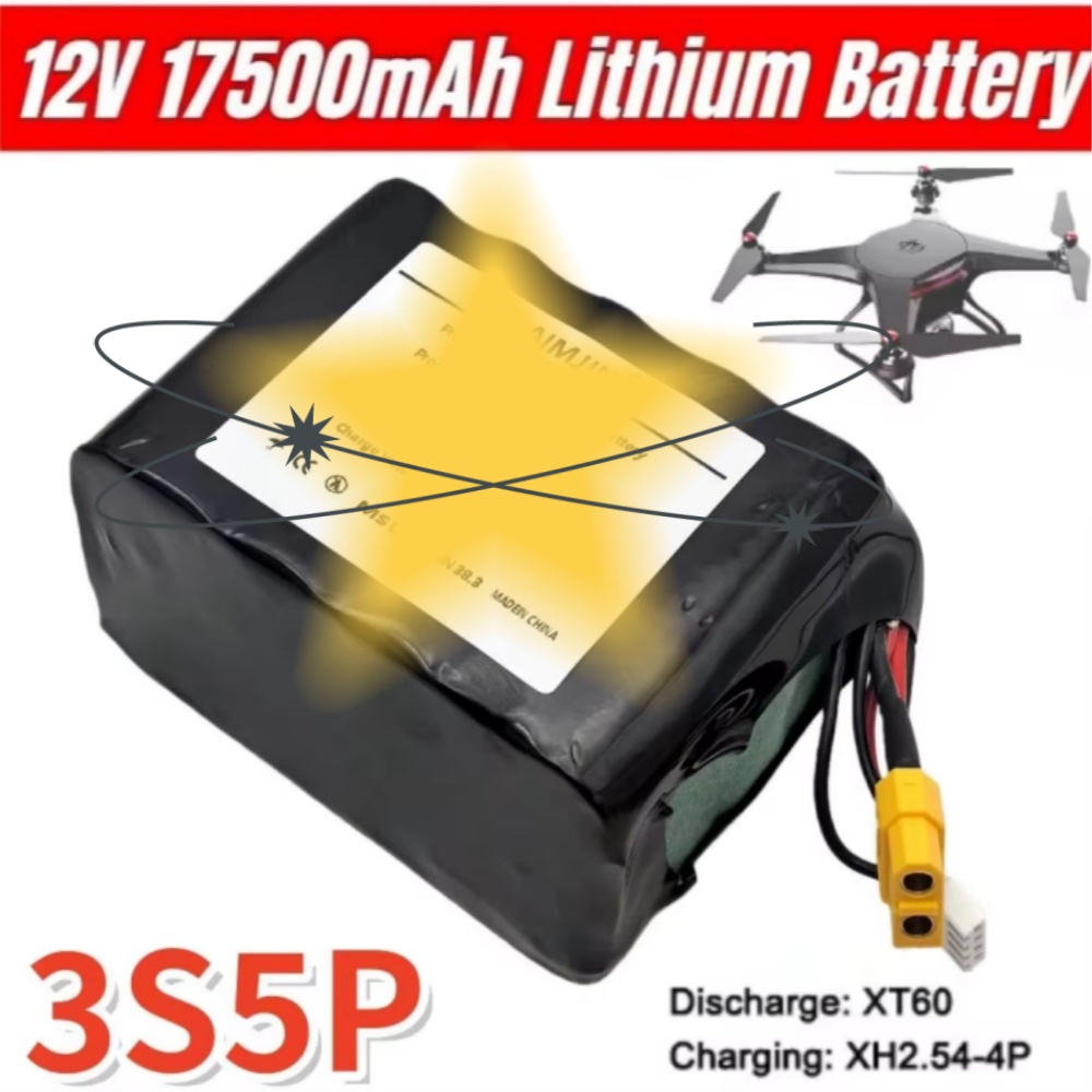Drone Xh2 Rc - Bateria Li-ion de Alta Capacidade 12V