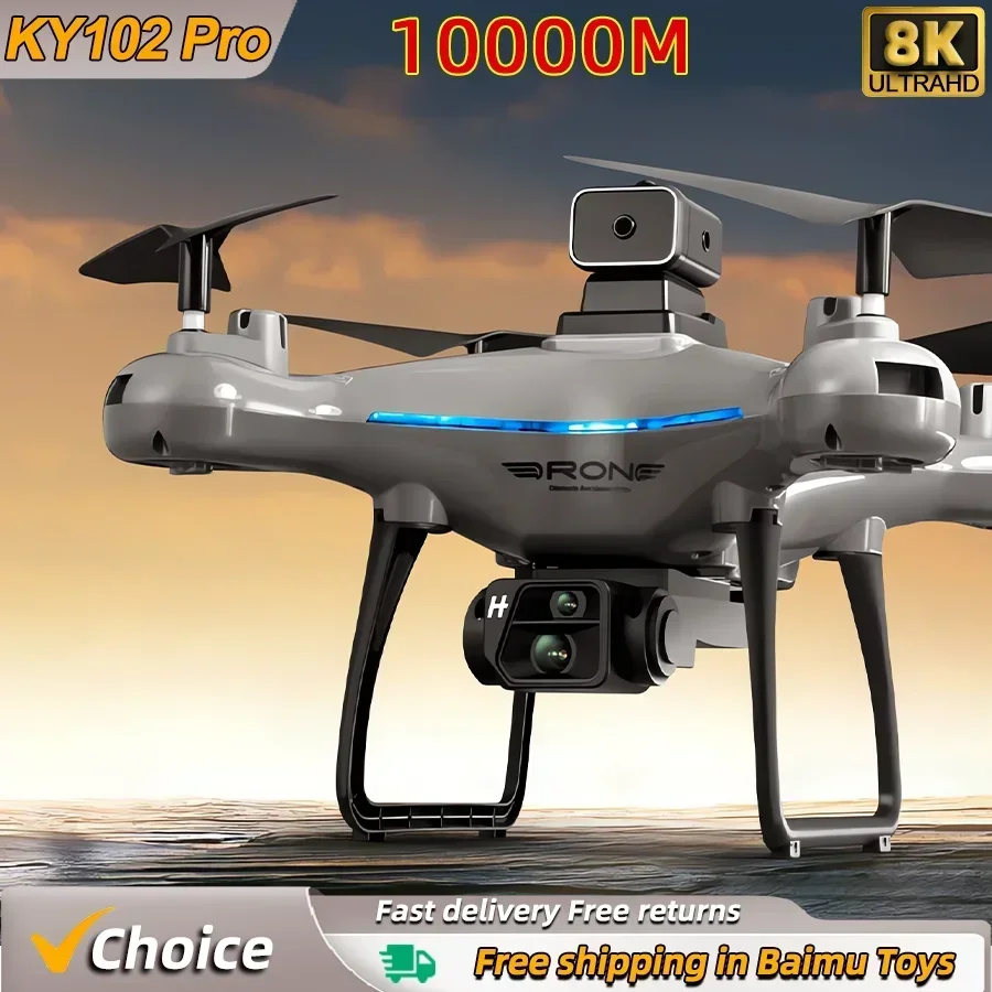 Drone Ky102 Rc - KY102 RC Drone 8K Profissional Câmera