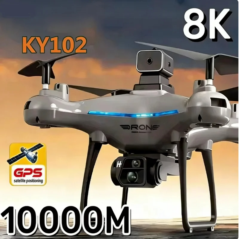 Drone Ky102 Rc - Drone KY102 2026 com Câmera Dupla