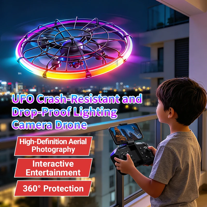 Drone Rc Plegable - Drone RC JJRC H145 UFO com