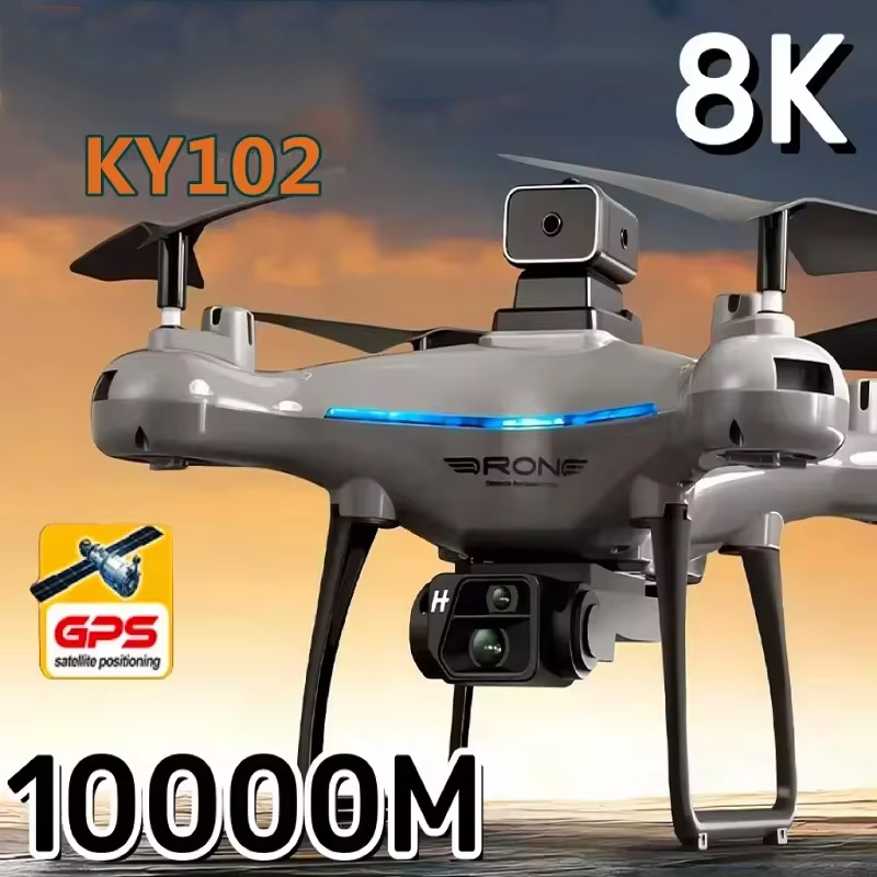 Drone Ky102 Rc - Ky102 drone 8k hd câmera dupla