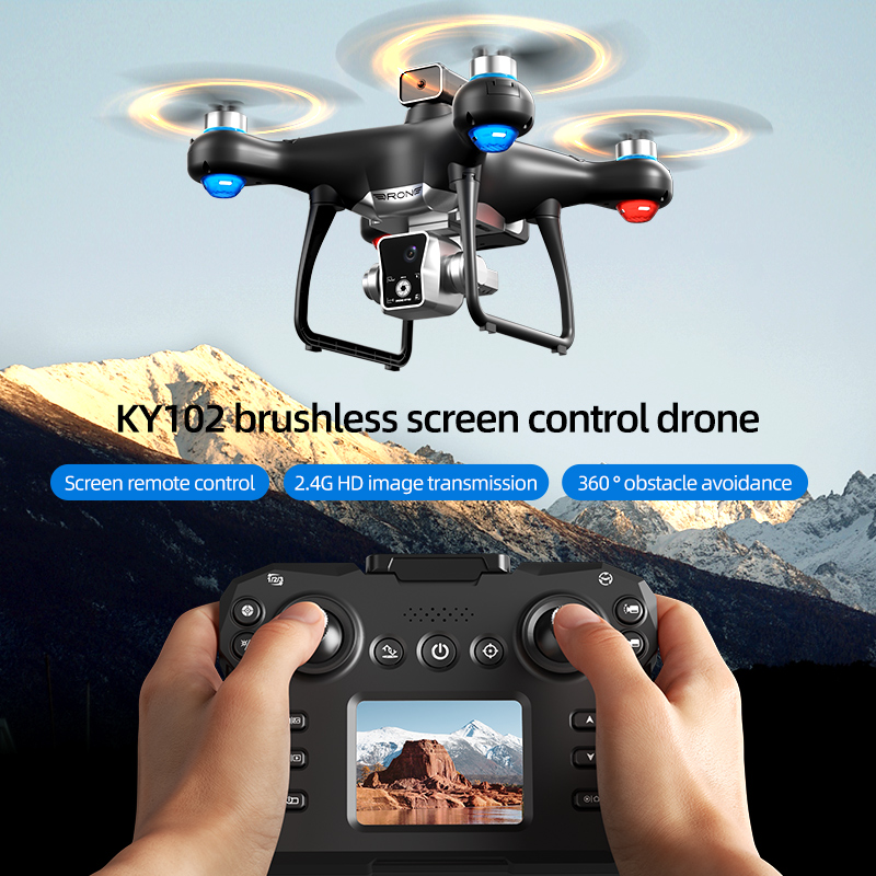 2025 nova versão controlada po - Drone Ky102 Rc avaliação e preço