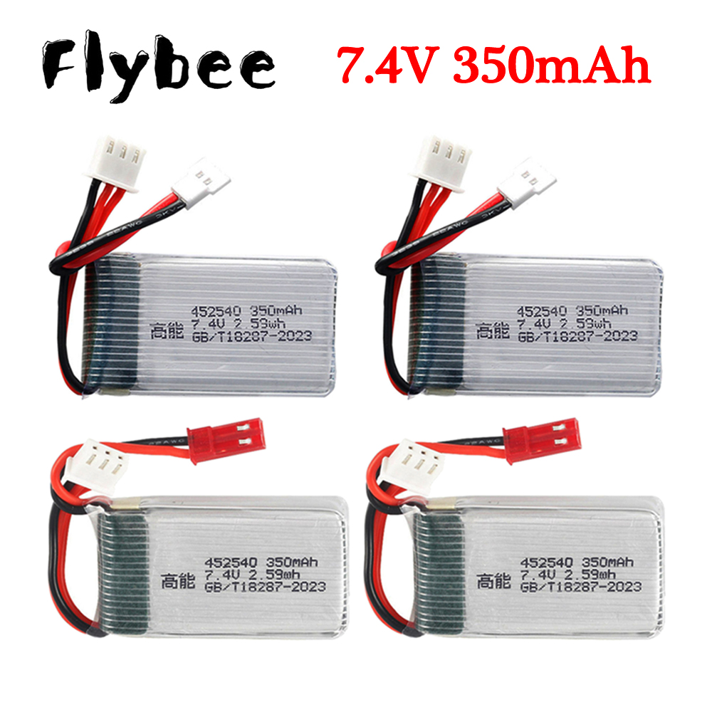 2S 7.4V 350mAh Lipo Bateria pa - Drone Mjx Rc avaliação e preço