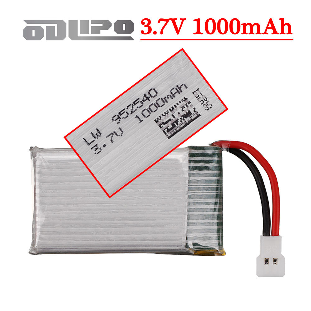Bateria lipo 3.7v 1000mah 25c  - Drone Mjx Rc avaliação e preço