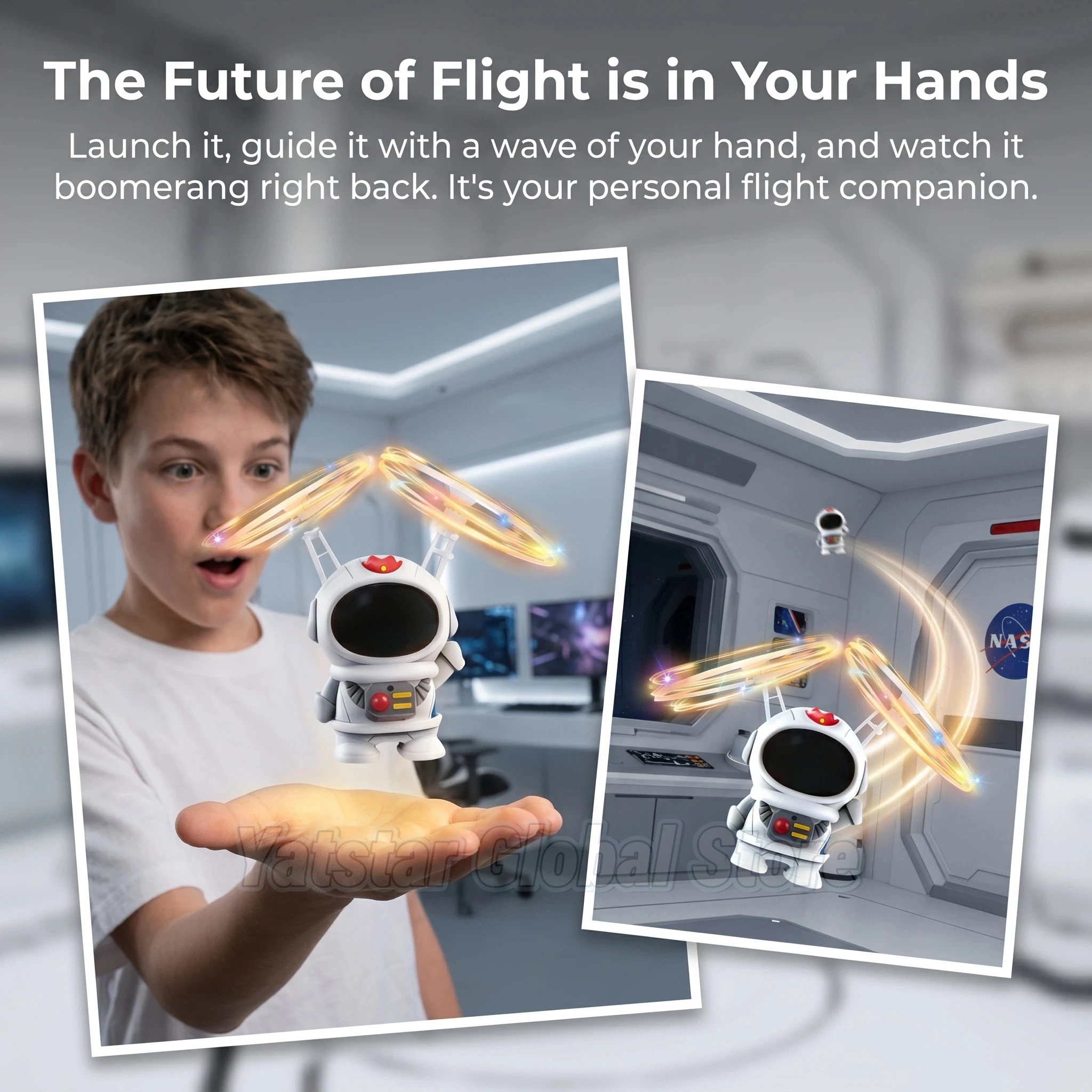 Mini Drone Astronauta Criativo - Drone Without Rc avaliação e preço
