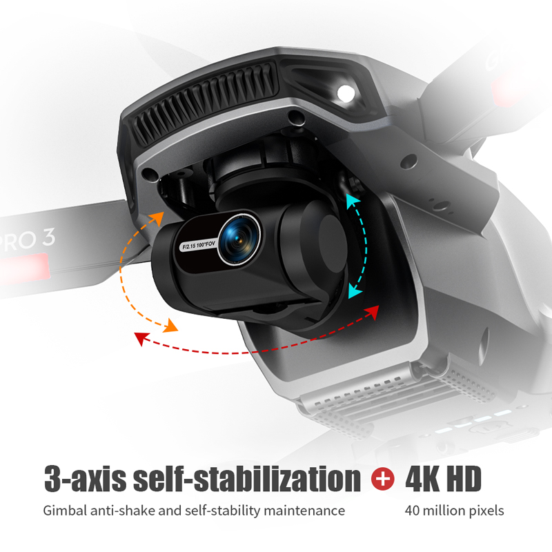 L106 Pro 3 Drone 5G WIFI FPV D - Drone Rc Pro 2 avaliação e preço