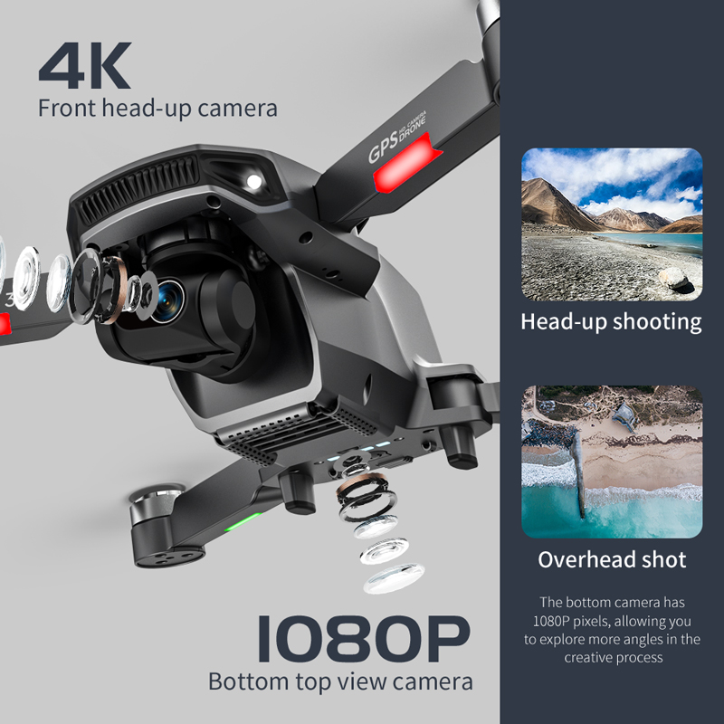L106 Pro 3 Drone 5G WIFI FPV D - Drone Rc Pro 2 avaliação e preço
