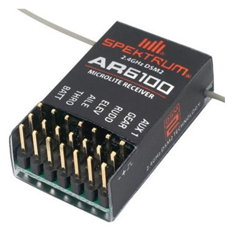 AR6100 DSM2 6CH 2.4GHz Recepto - Drone Helicopter Rc avaliação e preço