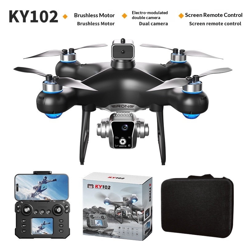 Drone Ky102 4K HD com Câmera D - Drone Ky102 Rc avaliação e preço