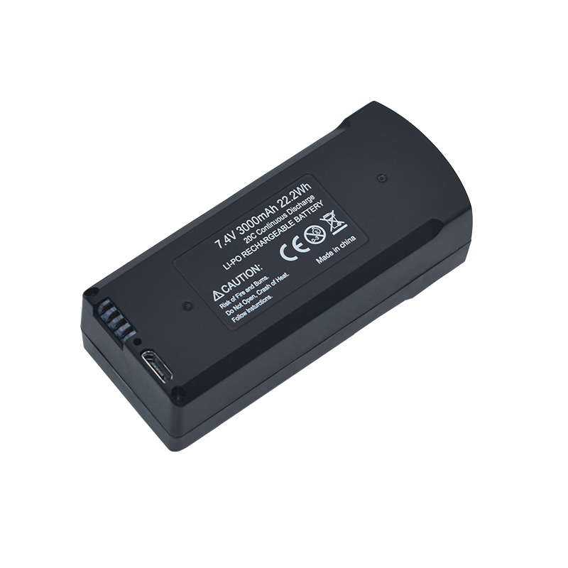 Bateria GPS V198 7.4V 3000mAh  - Drone Rc Pro 2 avaliação e preço
