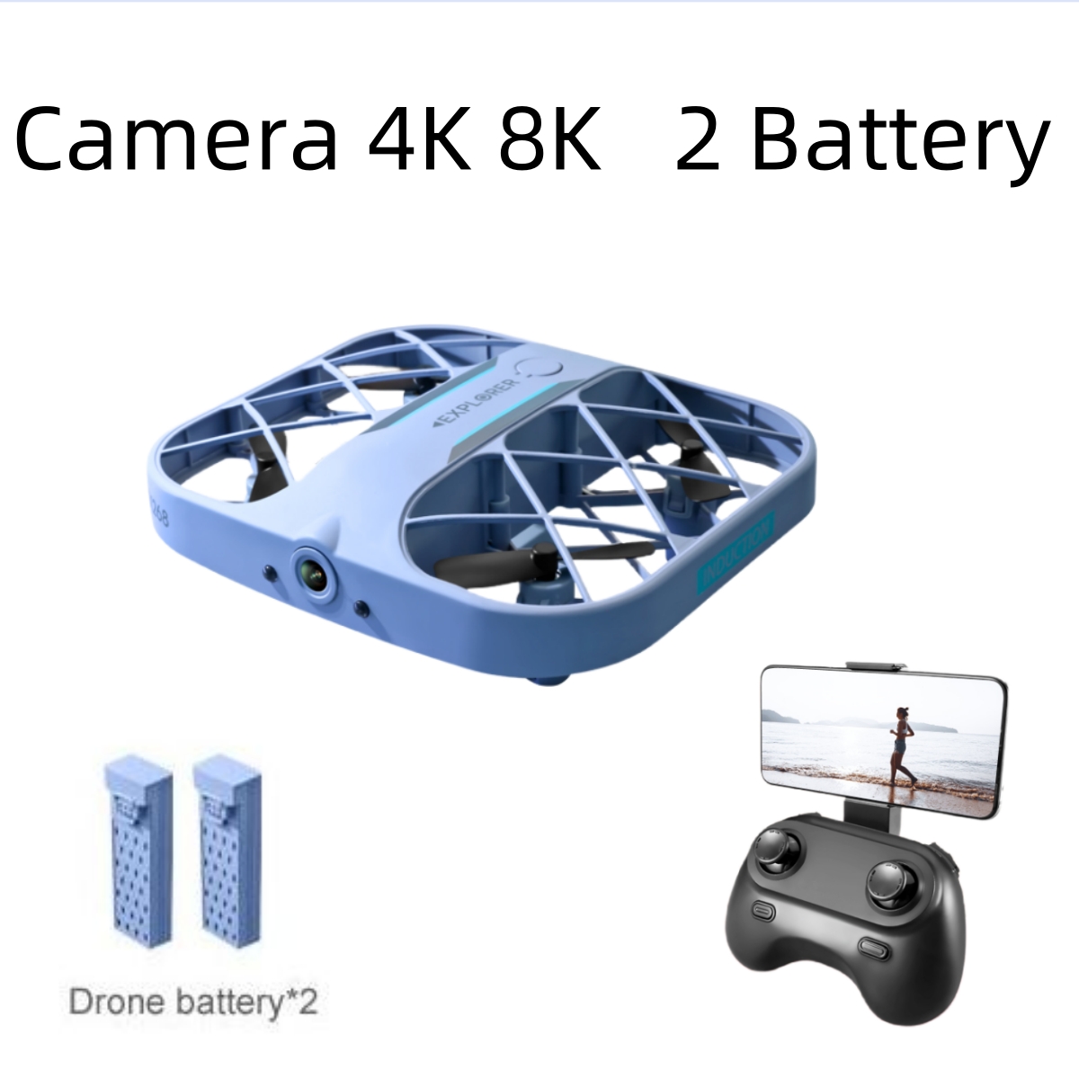 Drone JJRC H107 FPV RC com 2 B - Drone Rc Plegable avaliação e preço